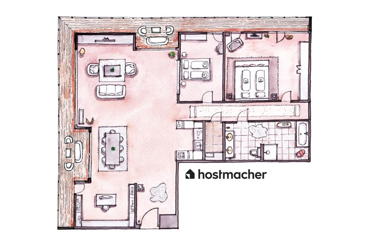 비엔나 Exclusive 2Br Skyline Penthouse By Hm 아파트 외부 사진